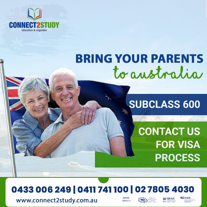 Connect2Study's tweet image. ‍👩‍👧‍👦✈️ Bring Your Parents to Australia! 🇦🇺🌟

#BringYourParents #Subclass600 #VisitorVisa #FamilyReunion #ExploreAustralia #CreateMemories