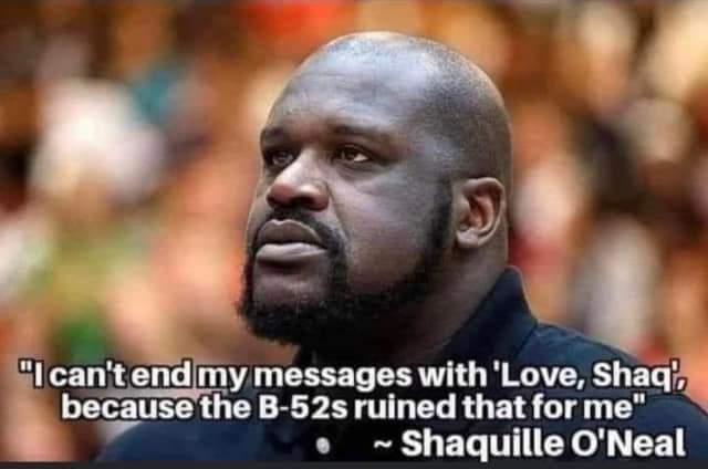 Morning my lovely Twits... Poor Shaq 🤭🤭😂