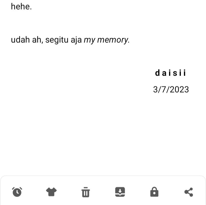 mydai___'s tweet image. #30dayswritingchallenge 

ꕥ chapter 3/30

 ˚ ༘♡ ⋆｡˚ˏˋ°•*⁀➷
a memory
 ˚ ༘♡ ⋆｡˚ˏˋ°•*⁀➷

—daisii