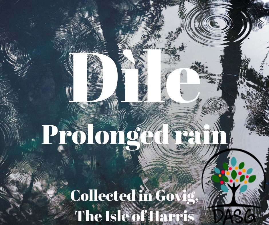 lght.ly/dob1cgi
⛈️
DÌLE - PROLONGED RAIN
☔
#Dìle #Uisge #Bùrn #Rain #Sunny #Samhradh #Summer #Aimsir #Sìde
☔
#Gòbhaig #Govig #NaHearadh #IsleofHarris #InnseGhall #ScottishHebrides
-
#Alba #Scotland
#Gàidhlig #Gaelic #ScottishGaelic
#DigitalArchiveofScottishGaelic #DASG