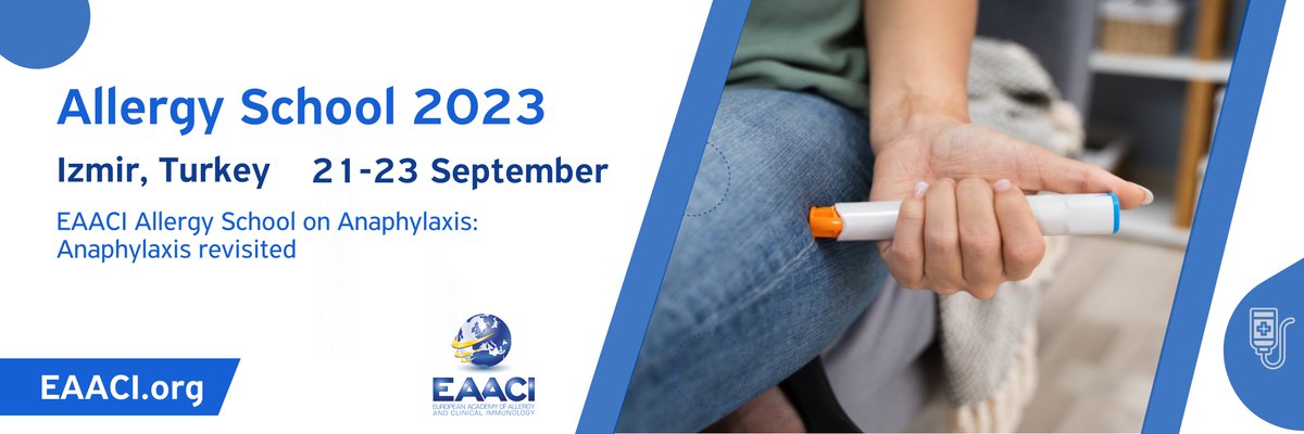 Juniors! Abstract submission ffor the #AllergySchool on #Anaphylaxis 2023, closes TODAY. Do not lose your opportunity to present your laboratory or clinical research and case presentations. 
Here: 🔗eaaci.org/events_allergy…  
#ASEAACI2023