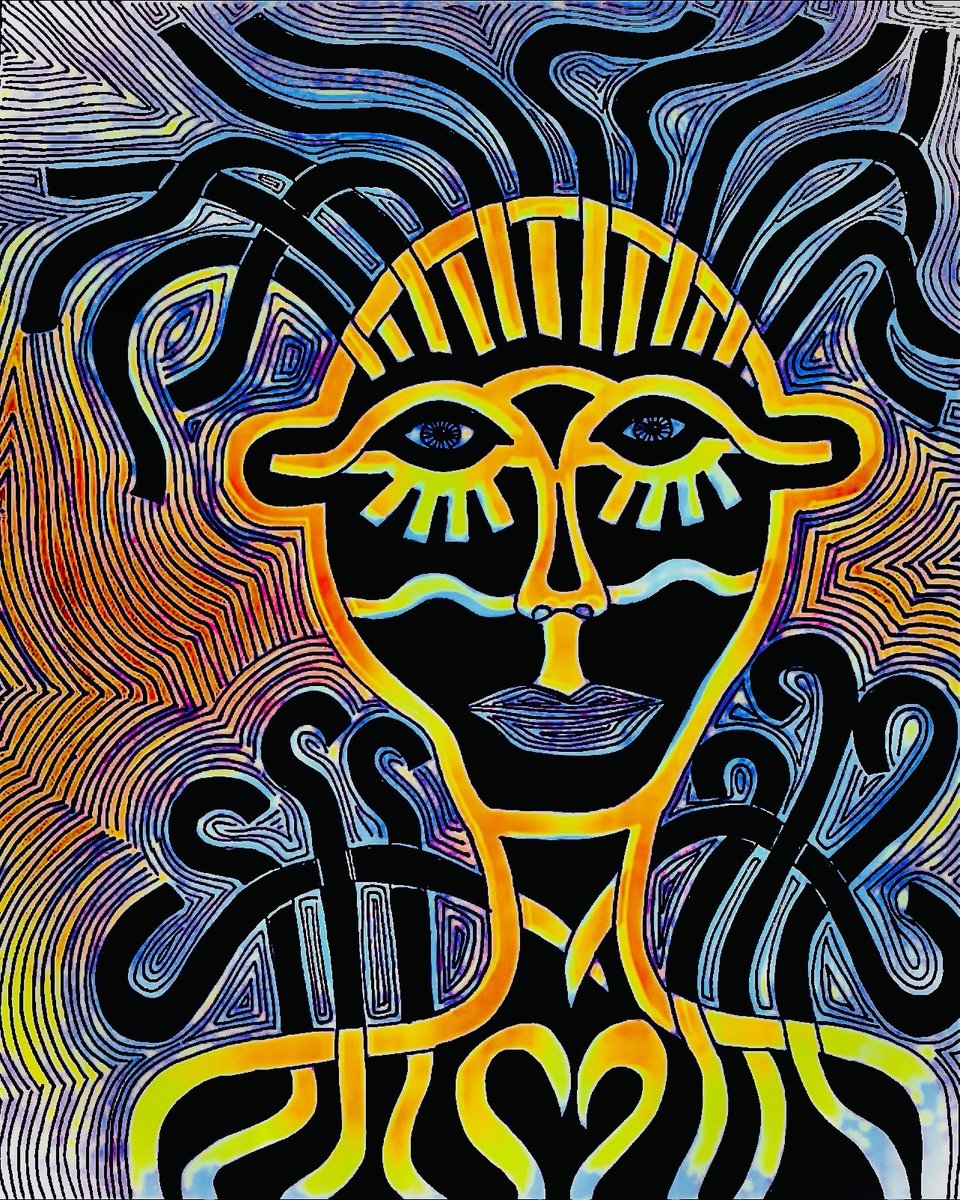 AmirDelara's tweet photo. DARK JUNGEL, TIGER BRIGHT 
2017
From the dark jungle as a tiger bright, form from the viewless Spirit leaps to light - Rumi https://t.co/oMBR8vXbKb