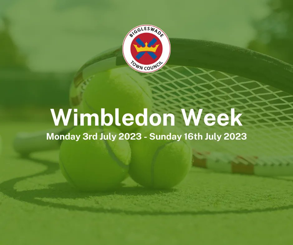 🎾 It's Wimbledon week and what better way to celebrate than hitting the courts?
🏆 Biggleswade Town Council's tennis courts are the perfect place to practice your serve and get into the Wimbledon spirit. 
For more information, navigate to the link below:
buff.ly/3PxGo6P