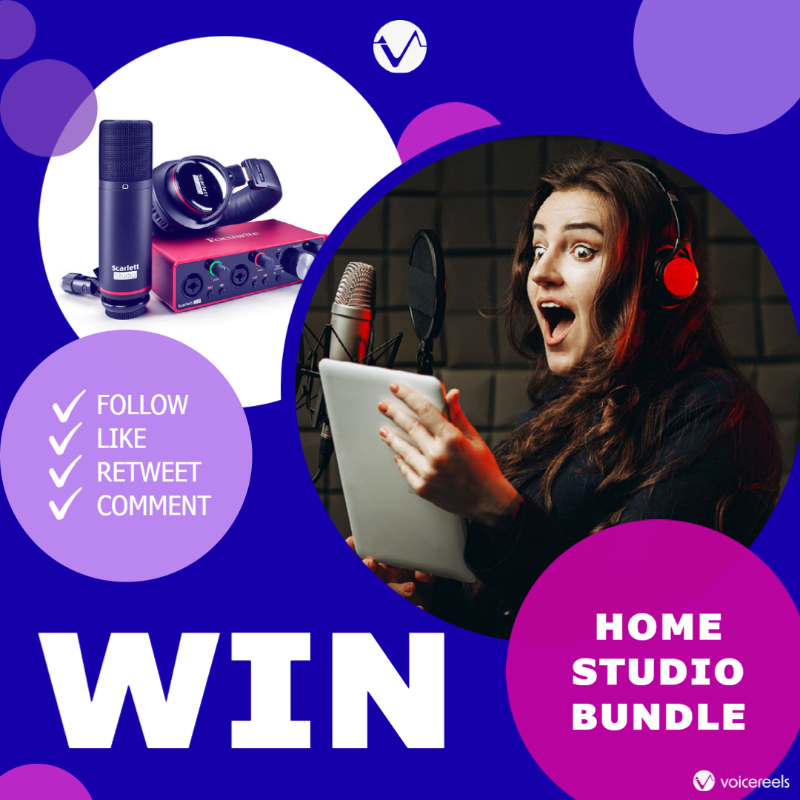 Voicereelscom's tweet photo. 🌟 Seize the spotlight! 🌟
Start your journey to voice acting success.

#WIN a pro mic/pre-amp bundle AND get help setting up your home studio.

RULES:
🐤 Follow @voicereelscom
♥️ Like &amp; Retweet 
💬 Reply with your favourite character from animation or games.

Ends 31/07/23. https://t.co/tRpK4eKriq