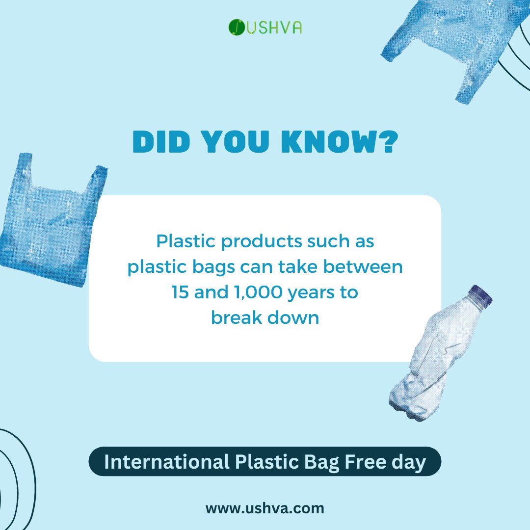 Ushva2014's tweet photo. 🌍✨ Celebrate International Plastic Bag Free Day with Ushva! ✨🌍

Together, let's accelerate the world's transition to sustainable &amp; connected infrastructure. Let us drives sustainability for you. #PlasticFreeDay #Ushva #Sustainability #IoT https://t.co/qiIXXY3yxm
