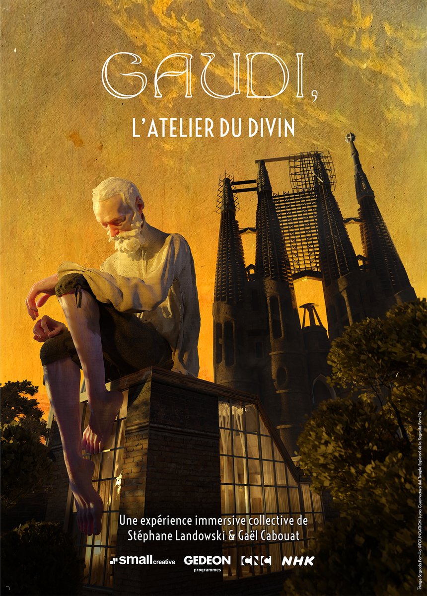 GEDEONGROUP's tweet image. 🌟 🏗 GAUDI, L&apos;ATELIER DU DIVIN
Présentation de l&apos;expérience #VR au Beyond Reality, le programme VR @BiFanOfficial en Corée.
Du 29 juin au 9 juillet 2023
#BIFAN #BIFAN2023
Coproduction : GEDEON Programmes - @small_creative_  - @nhk