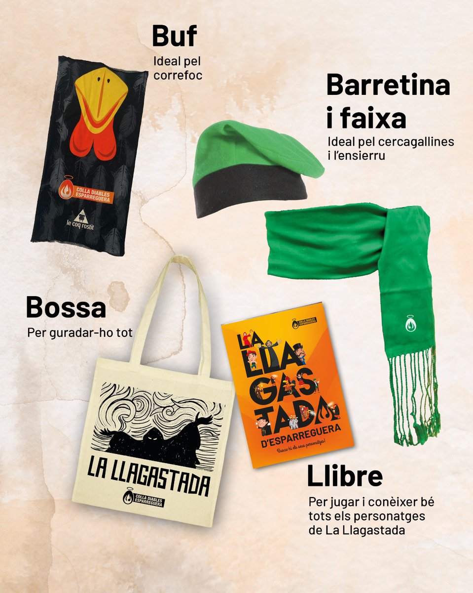diablesesparreg's tweet photo. Tot el que necessites per l'#ENSIERRU! Originaris de les Festes Patronals de Sant Llagasta del 2000, no va ser fins a l'any 2002 que l'Ensierru es va celebrar per Festa Major.

Enguany l'encarregada d'il·lustrar la samarreta de l'Ensierru ha sigut l'Atena. https://t.co/jw7ftNmecI