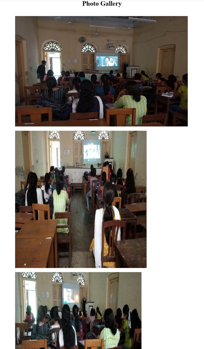 InstituteW90352's tweet photo. AKAM: January - August 2023 / for Teacher Education Institutions (TEIs).
Theme: Tribal Empowerment ( Activity: Film screening on 'Tribal Empowerment'- Film name (Jai Bhim), organized by INSTITUTE OF EDUCATION (POST GRADUATE) FOR WOMEN, CHANDERNAGORE @ncteDelhi @AmritMahotsav https://t.co/i68GYYcGKc