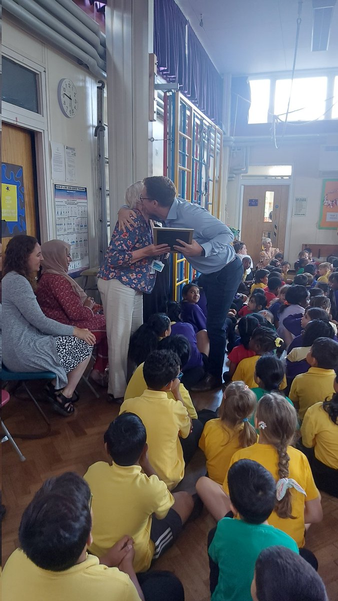 Ms_L_Lai's tweet image. What a brilliant assembly this morning, our extraordinary person this week is our governor Gill Heath.  She&apos;s been an inspirational and supportive governor.   She&apos;s retiring this year, and we will miss her dearly.  ❤️