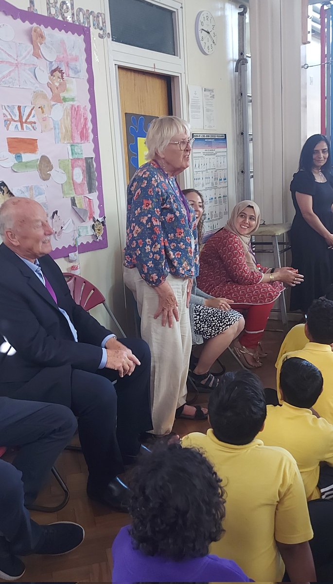 Ms_L_Lai's tweet image. What a brilliant assembly this morning, our extraordinary person this week is our governor Gill Heath.  She&apos;s been an inspirational and supportive governor.   She&apos;s retiring this year, and we will miss her dearly.  ❤️