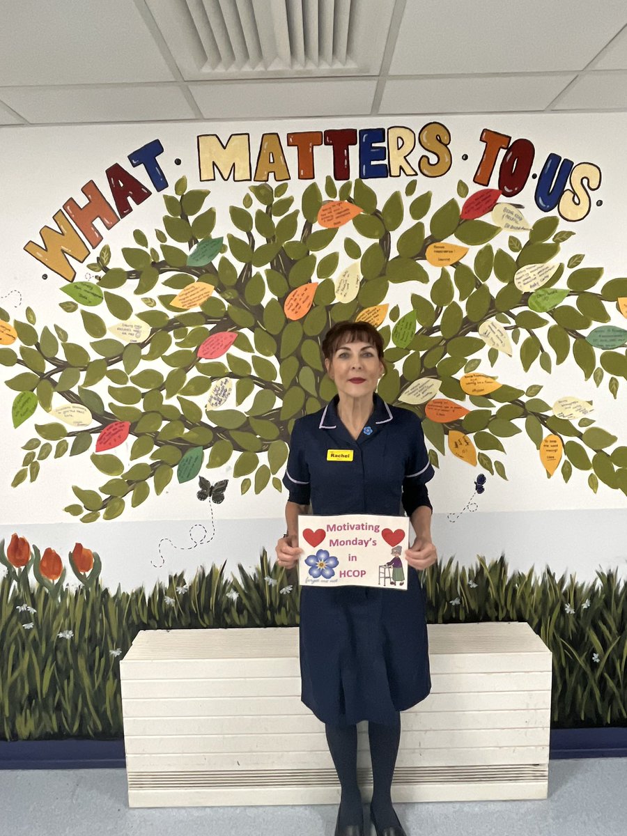 Motivating Monday in HCOP with HCOP’s wonderful Matron Rachel Green 🥰

‘People will forget what you said, people will forget what you did, but people will NEVER forget how you made them feel’ 

Kindness goes a long way ❤️

#UHB #MotivatingMonday #HCOP