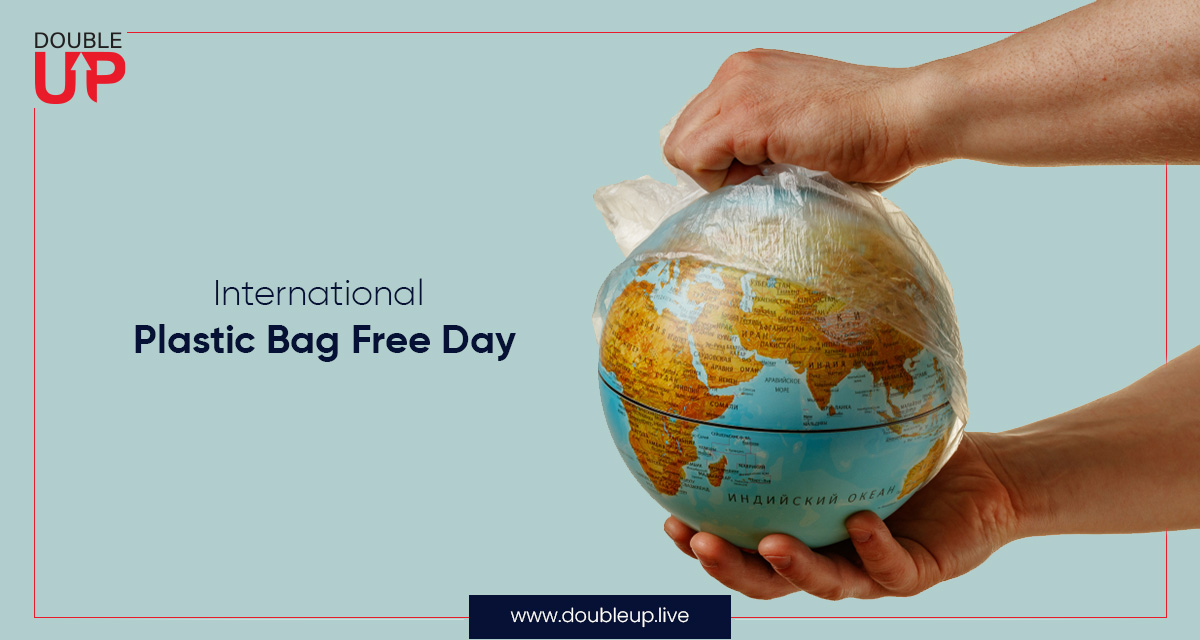 On #InternationalPlasticBagFreeDay, let's remember the 3 R's: Reduce, Reuse, and Recycle. By using reusable bags, we can reduce our plastic footprint and create a sustainable future for generations to come. Together, we can make a difference! 🌍♻️ #PlasticFreeLiving #DoubleUp