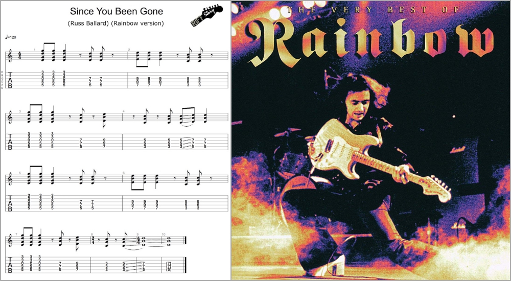 El Riff de #RitchieBlackmore en el tema “Since You Been Gone” suena en el álbum recopilatorio “The Very Best of Rainbow” publicado en Julio de 1997: riffstory.com/tag/since-you-…