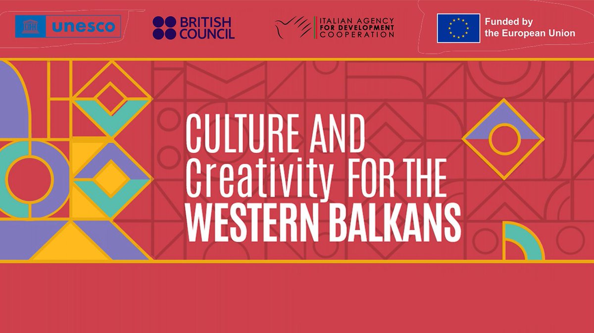 💫 More than 50 content creators from the Western Balkans will get the change to transform the way culture is being reported about. 🏆 They'll receive training, grants, and a shot at winning the Award for production excellence. Learn more: shorturl.at/arvD6 #CC4WBs

#CC4WBs