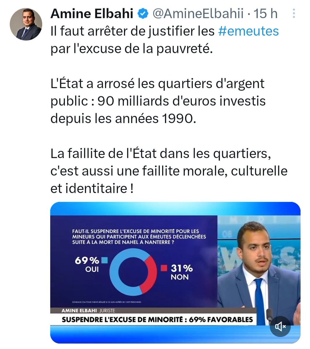 90 milliards en 30 ans pour les quartiers ? Ça ne fait jamais que 3 milliards par an. Et sur une population de plus de 5 millions d'habitants, on tombe à 1,58€ par personne et par jour. En comparaison, l'aide publique aux entreprises privées, c'est 160 milliards... par an !