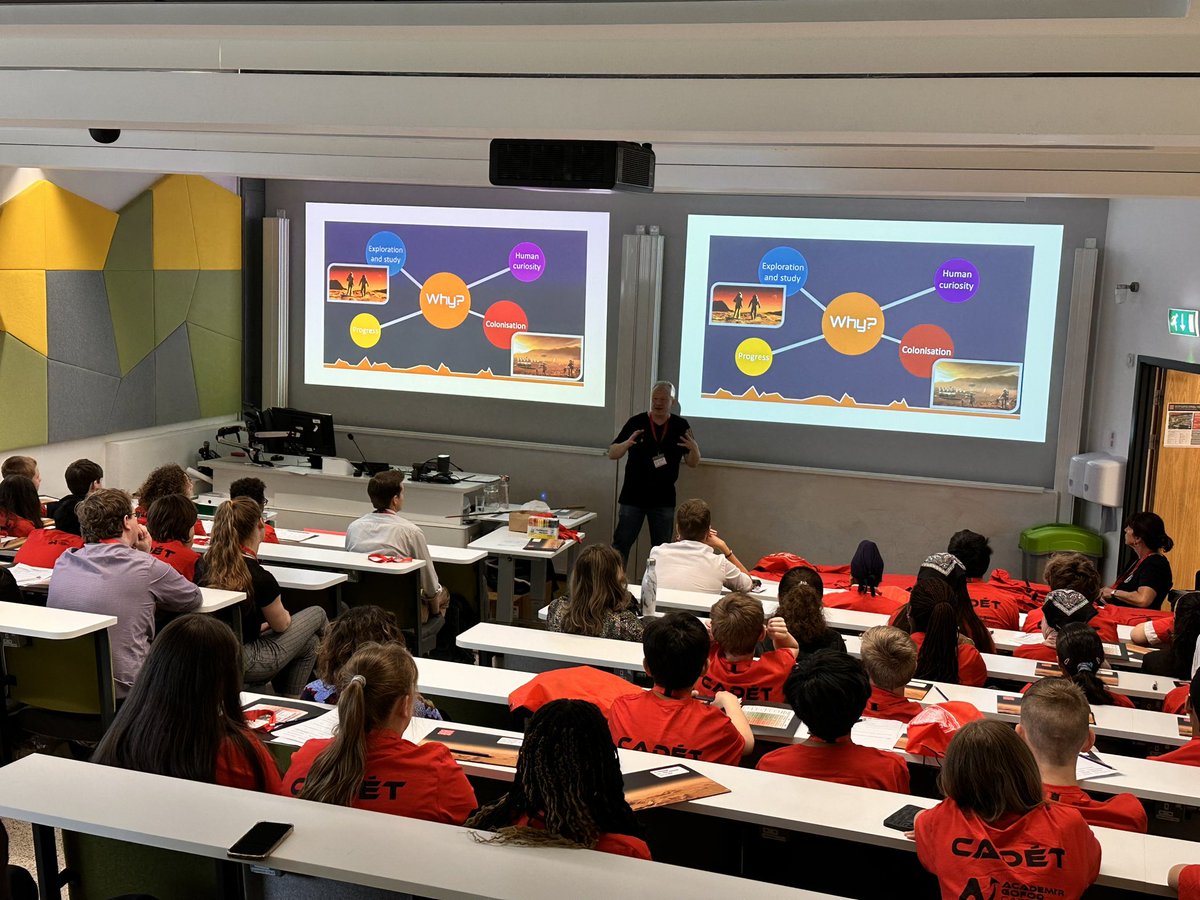 CdfCuric's tweet photo. Cadets being enrolled into Space Academy by Professor Paul Roche. @cardiffuni @willowshigh @FitzalanHigh @StIlltydsCHS @Mary_1mmaculate @CathaysHigh @cantonianhs @Merryse235 @Jeremy_Miles @WG_Education https://t.co/wEjssDFPcr
