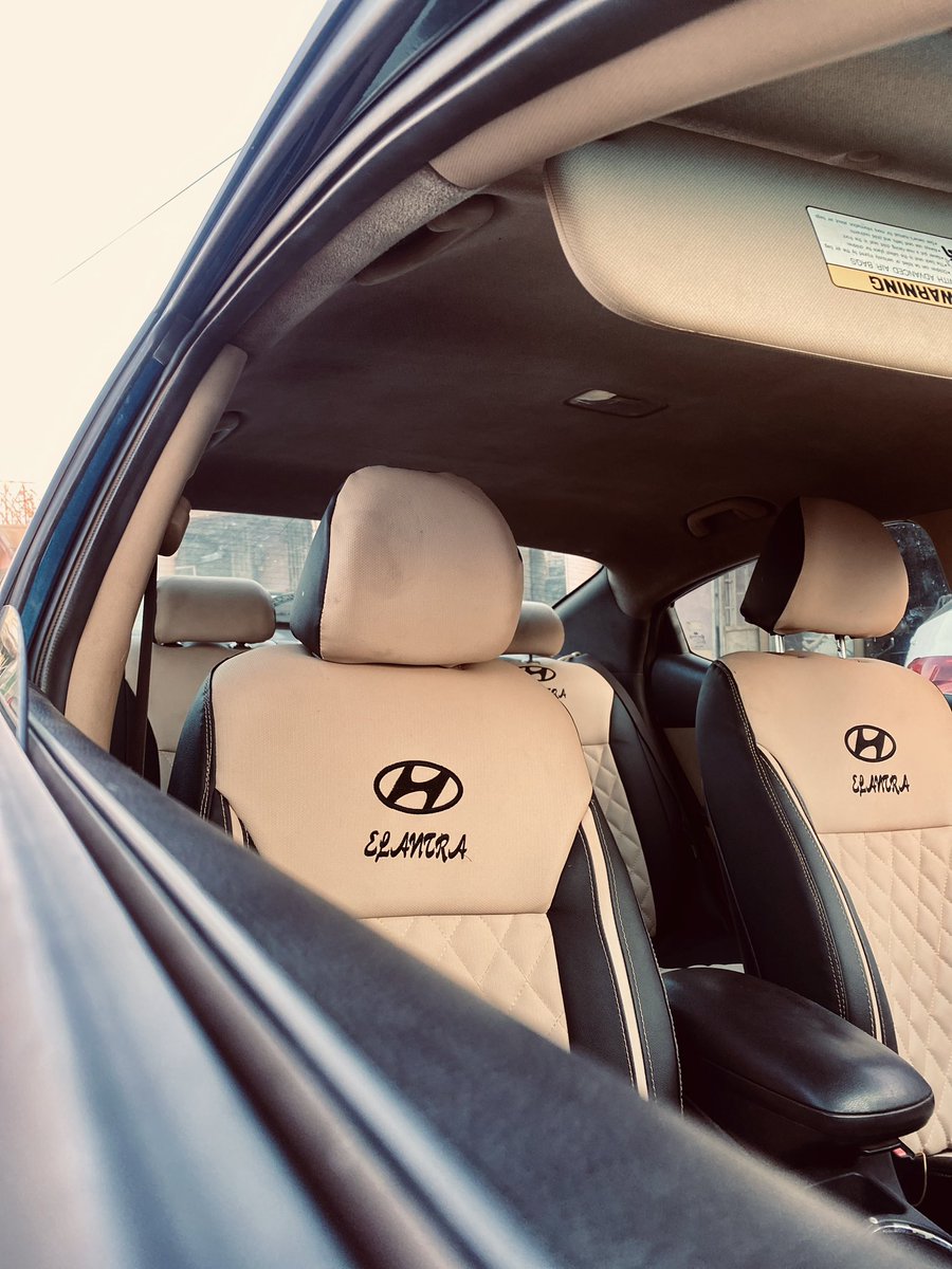 Primaggh's tweet photo. "Revive Your Ride: Elevate Your Hyundai Elantra with PRIMAG AUTOWORKS Seat Upholstery Magic!" https://t.co/TEw9hZo46D