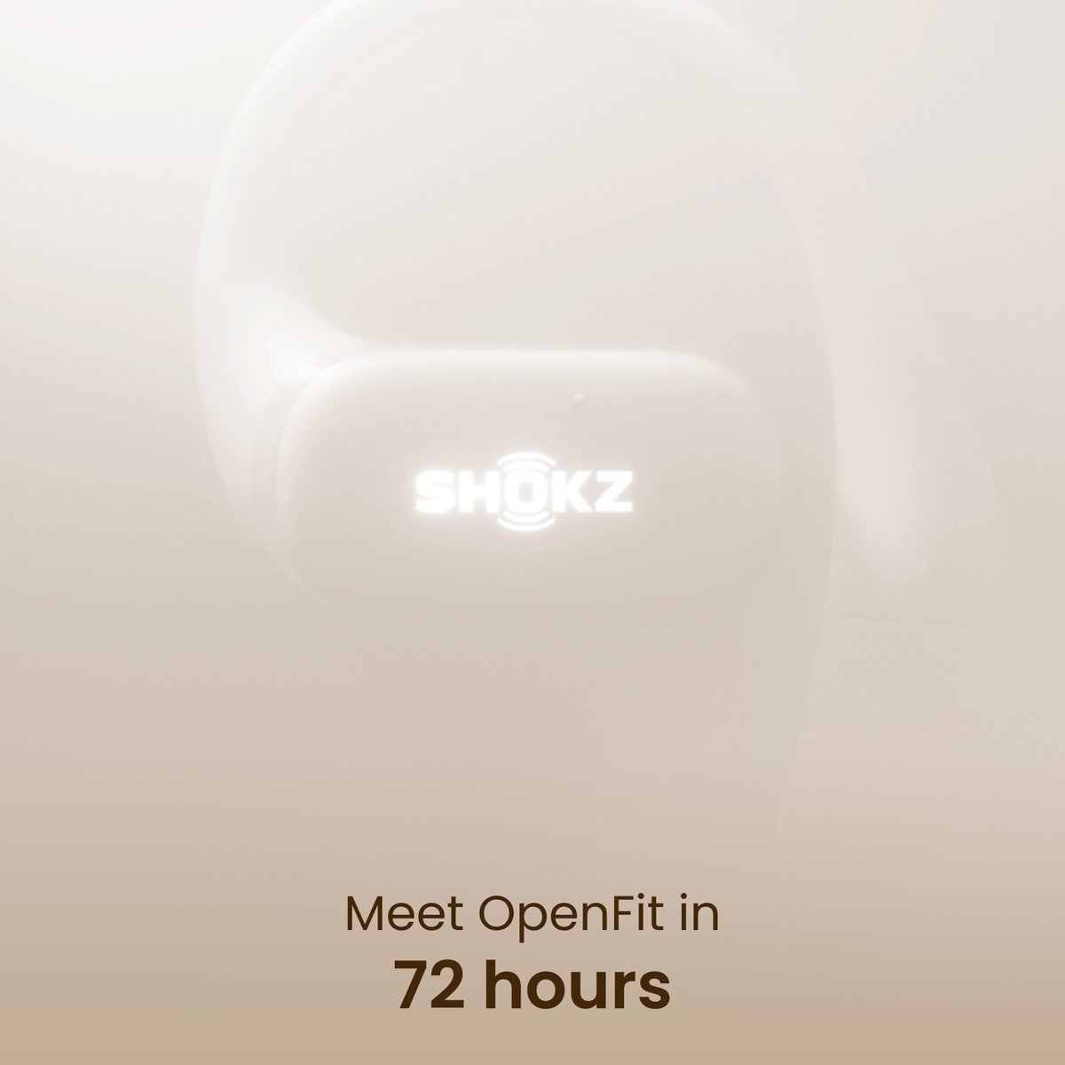 The brand new earbuds Shokz OpenFit is coming in 72 hours. Get ready for an unparalleled comfortable listening experience! uk.shokz.com/?utm_source=ac… #shokz #shokzuk #myshokz #BeOpen #Openear #Openfit