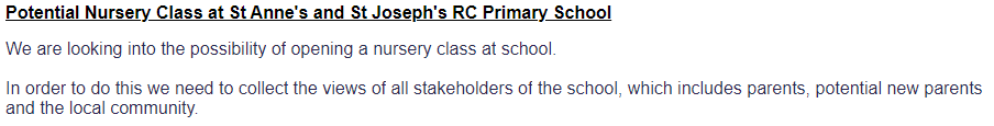 St Anne's and St Joseph's RC Primary School tweet media