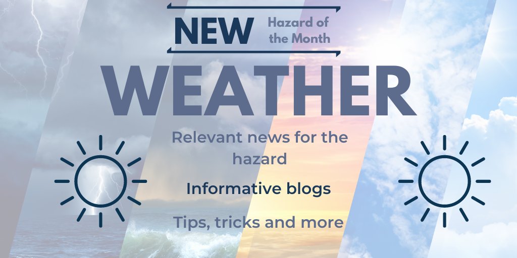 ManagementWA's tweet photo. #July is here! ☀️

Our new Hazard of the Month for July is #Weather, looking at the importance of working safely in different weather conditions, risks that are increased during the #summer, and more. 

We’ll be sharing relevant news, blogs and advice throughout the month. https://t.co/uoNtiLd1Wf