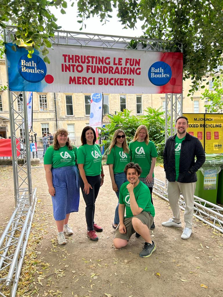 GAsolicitors's tweet photo. Last Friday, the GA energy team participated in the annual @BathBoules event.
Well done to Helen, Emily, Lucy, David, Hannah, James and Joe for making it through a few rounds, but more importantly, raising money for local charities!
#GAenergy #Energy #BathBoules https://t.co/s0rWrONs9x