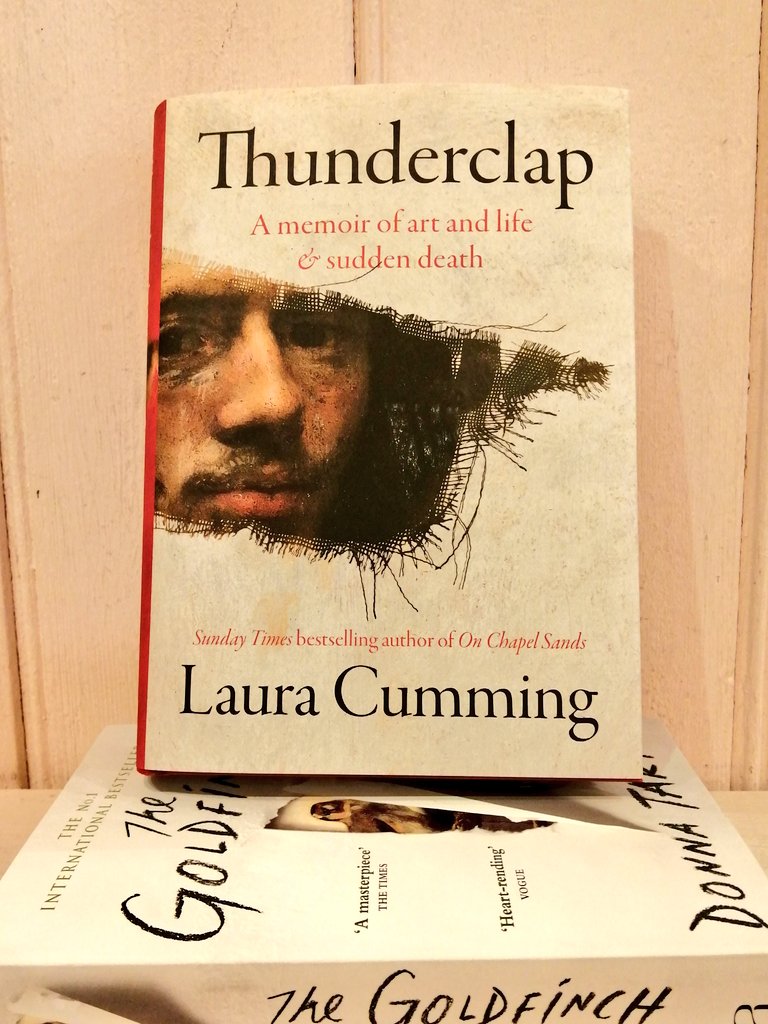 In 1654 Carel Fabritius was killed in a gunpowder explosion, leaving behind his haunting masterpiece The Goldfinch. #Thunderclap is a book about what a picture can mean, sudden revelations of sight and the fragility of life. <a href="/LauraCummingArt/">Laura Cumming</a> <a href="/penguinrandom/">Penguin Random House 🐧🏠📚</a> #artbooks
