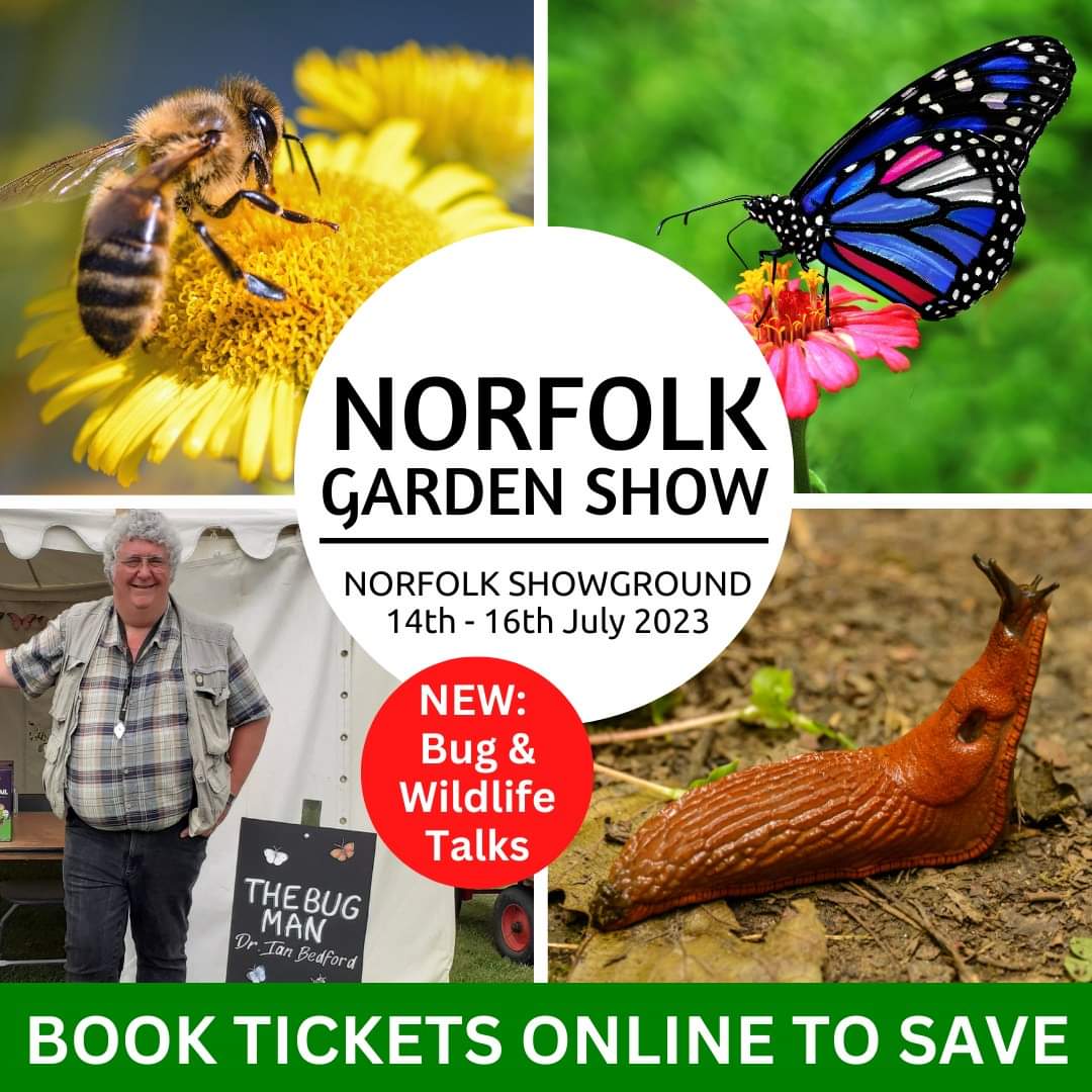 NEW FOR 2023: Enjoy a range of talks about bugs and wildlife gardening at this year's Norfolk Garden Show with <a href="/DrIanBedford/">Dr Ian Bedford</a> 14-16 July. Find out more here: norfolkgardenshow.co.uk/new-for-2023-b…
#norfolkgardenshow #gardening #garden #wildlifegardening #bugs