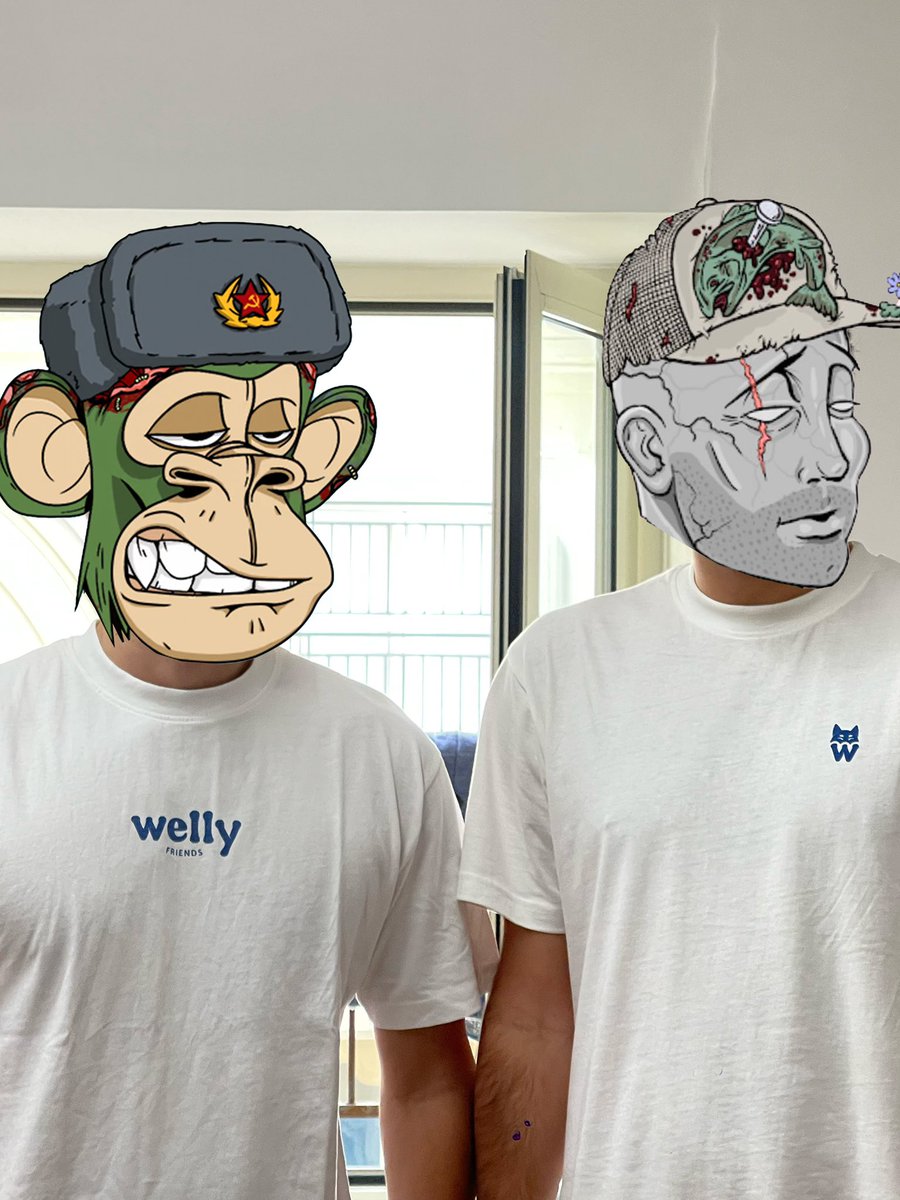 just  bought our two favorite nfts  with <a href="/StefanoGugl/">Stefano Guglielmini</a> ! he got a <a href="/BoredApeYC/">Bored Ape Yacht Club 🍌</a> because he believes more in apes, while i chose <a href="/DeGodsNFT/">DeGods</a> because i have more faith in gods. who will be right in the end? whay are your thoughts? 
#BoredApe #DeGods