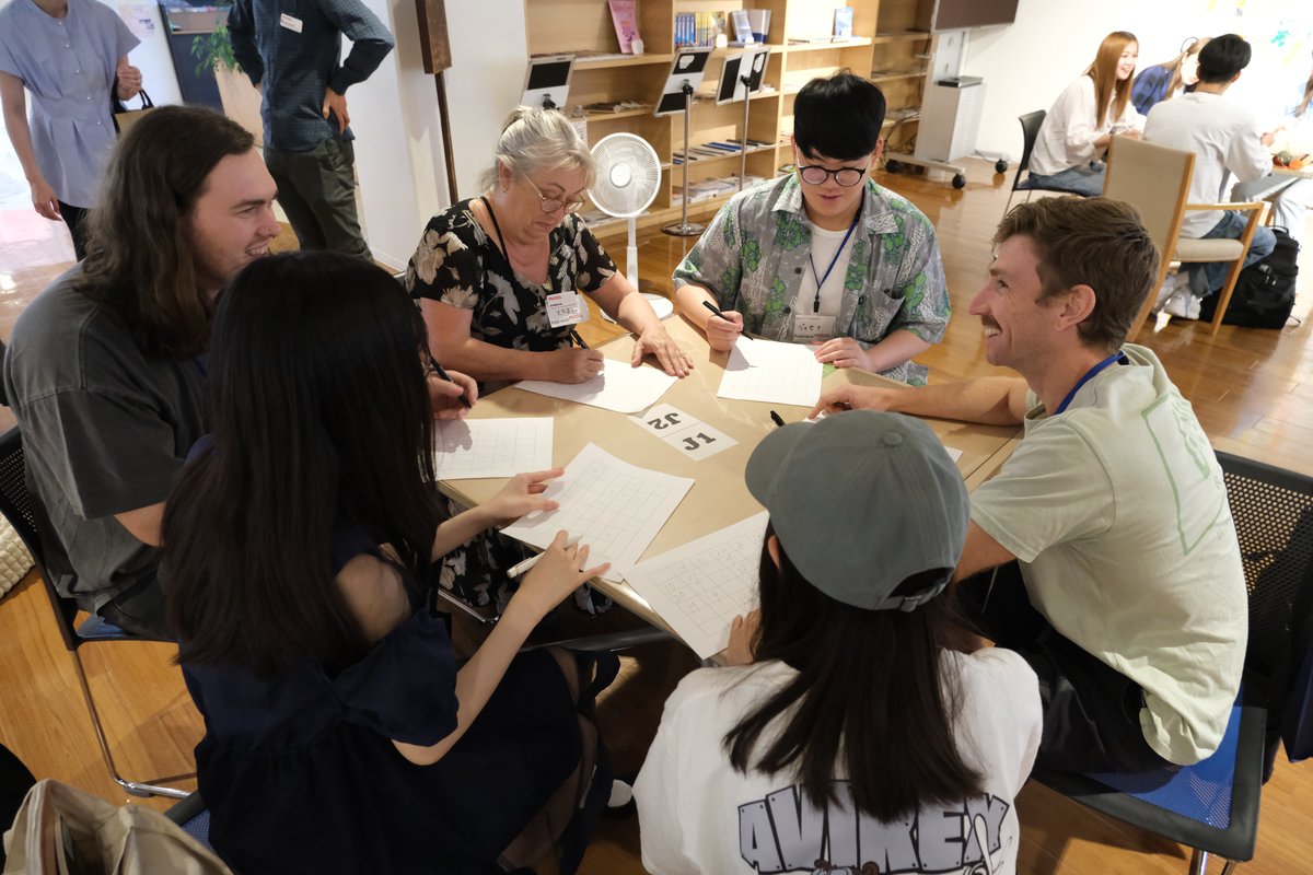 HokuseiGakuen's tweet photo. オーストラリア🇦🇺マードック大学から留学生が来てくれました🥳
マードック大学のみなさんは7/18（火）まで滞在予定です🗓️✈️
初日はWelcome Partyを開催しました🎉学校案内や学生の自己紹介、ランチを通じて親交を深めることができましたよ🥰
#北星 #オーストラリア #留学生 #マードック大学 https://t.co/2uIL76IAtz