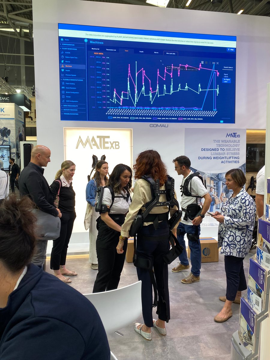 AxlNueAI's tweet image. 😁 had a blast at #automatica2023 !
Lots of good lectures, great demos and interesting talks. Great to get in touch with so many people from the application side of things and discuss the future of #reinforcementlearning and #ai in #production and #logistics --- I&apos;ll be back 😉