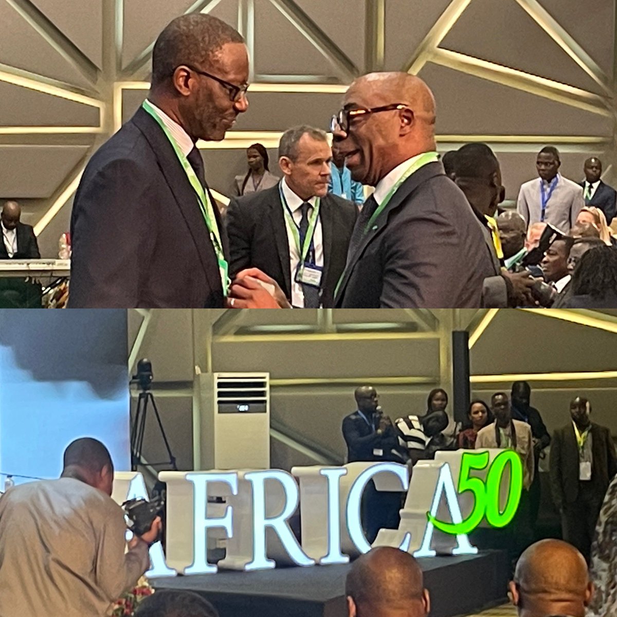 Lome, Togo. #Africa50 Annual Meeting. Former @CreditSuisse Boss Tidjane Thiam takes center stage to share his views on deploying African Capital to solve for AFRICA’s challenges.