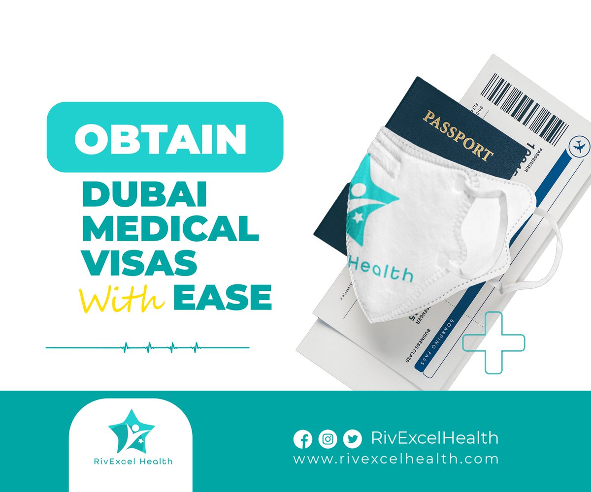 RivexcelHealth's tweet photo. Obtain Dubai Medical Visas in countries even where obtaining tourist visas might be challenging.
RivExcel Health - Your Gateway To World-class Medical Care. https://t.co/lq4PcGlXnE