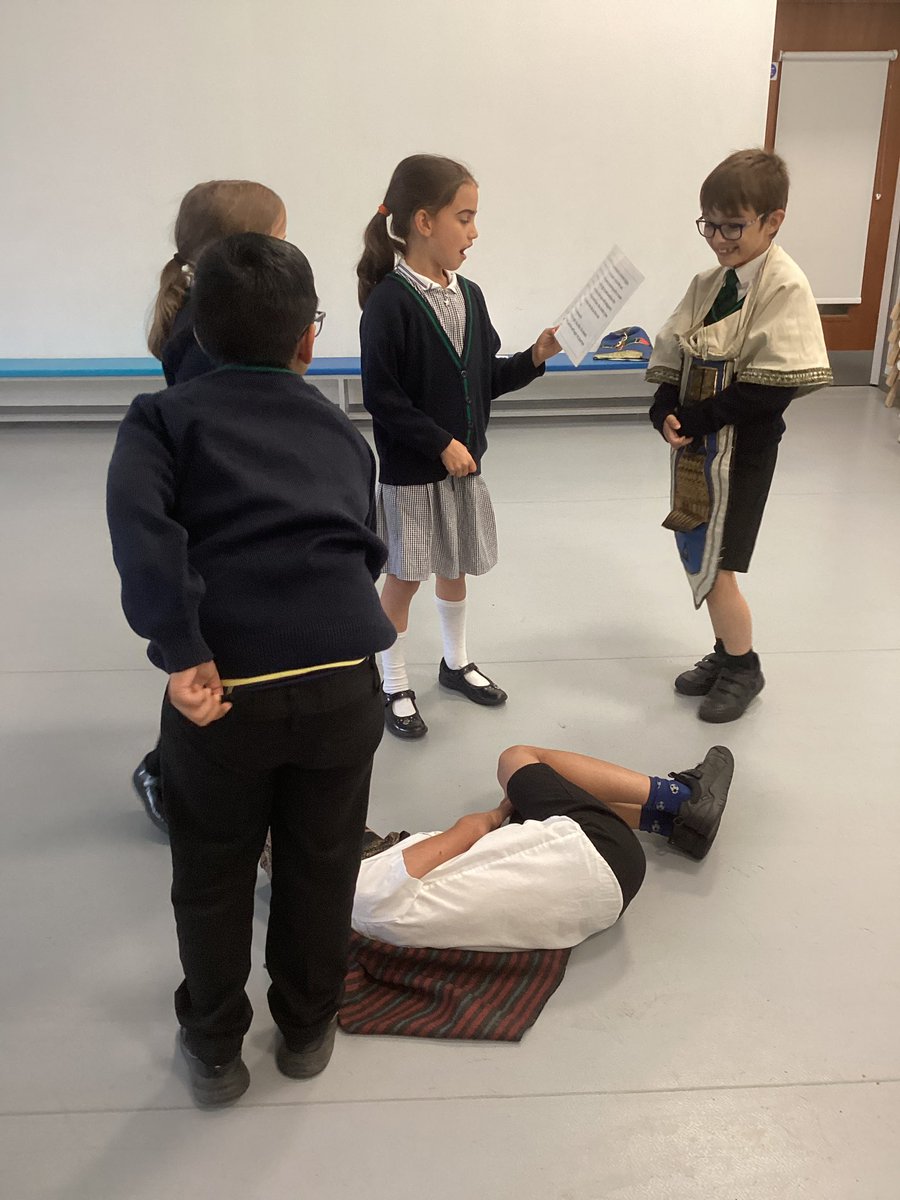 A fantastic start to our Egyptian workshop this morning. Preparation is underway for our performances later on! <a href="/PastProductions/">Past Productions Education LTD</a> Thank you for funding this experience <a href="/LimeTreeFriends/">Friends of Lime Tree</a>!