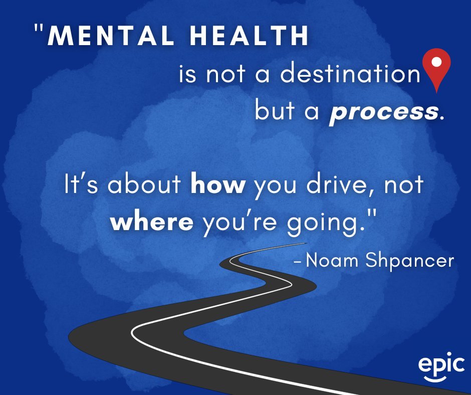 EPIC_UK_'s tweet image. Happy EPIC Monday, everyone! 🌟​
Today, let&apos;s remember that mental health is a journey, not a fixed endpoint. It&apos;s about the way we navigate and take care of ourselves along the way. 🗺️✨​

#realisewhatspossible #mondaymotivation #mondaymood #motivationalmonday