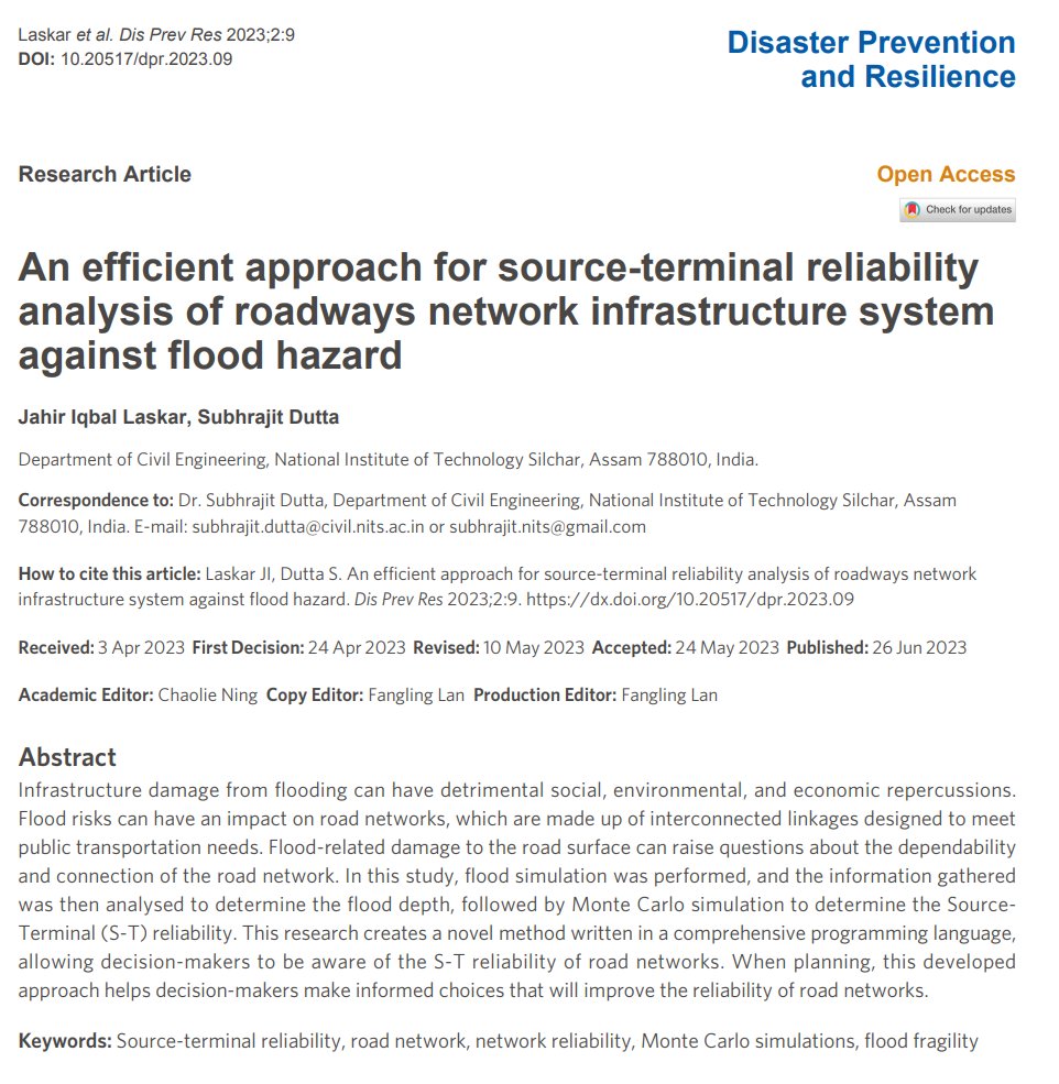 Disaster Prevention and Resilience tweet media