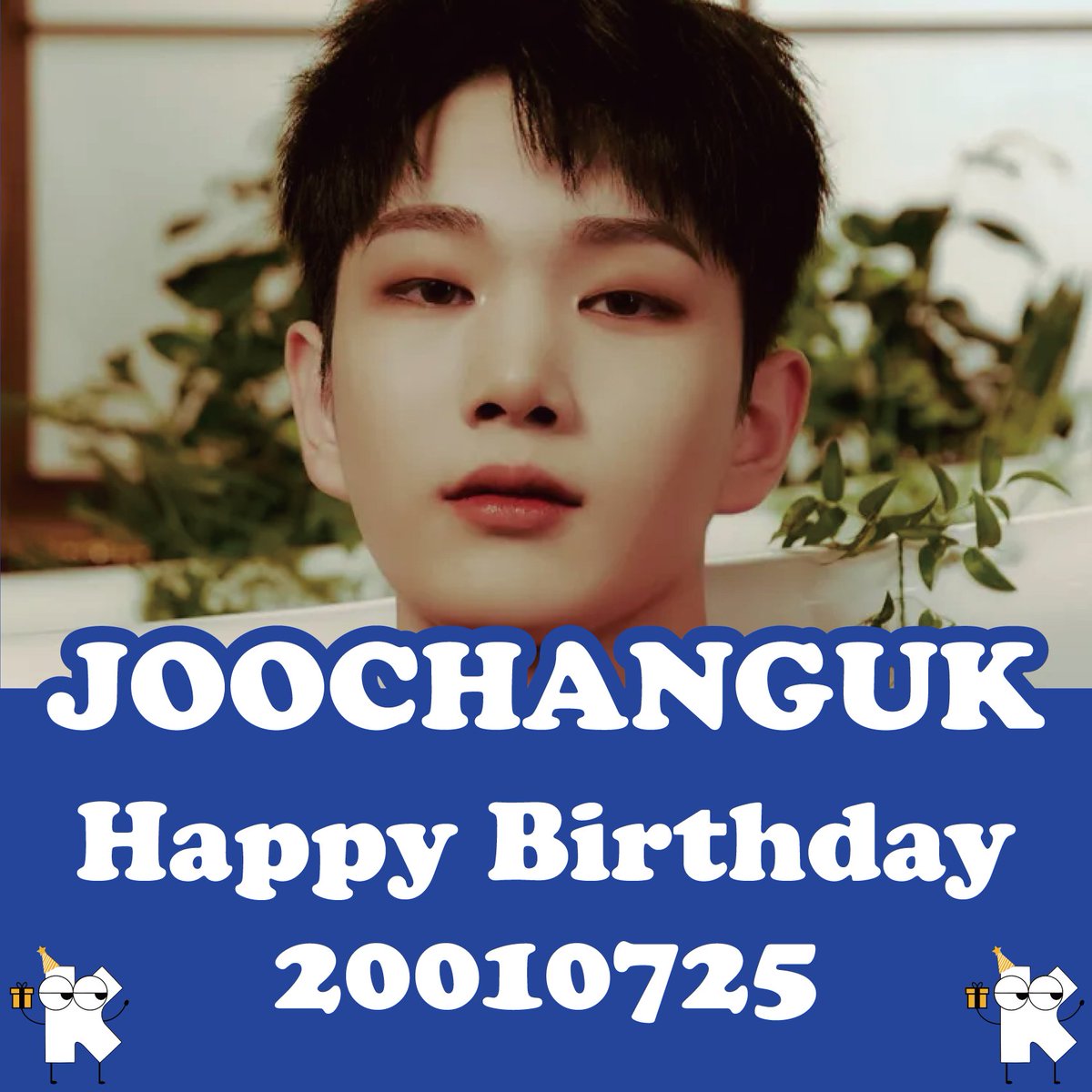 FROMK_NEWS's tweet photo. 🎂 HAPPY JOO CHANGUK's DAY🎂
🥳20010725🥳
주창욱의 생일을 축하합니다🎉
#HAPPY_CHANGUK_DAY
#Happy_birthday #CHANGUK
#창욱 #생일축하해요
#DRIPPIN #드리핀
#FROMK #NEWS #BIRTHDAY https://t.co/nZ4SGB2jkE