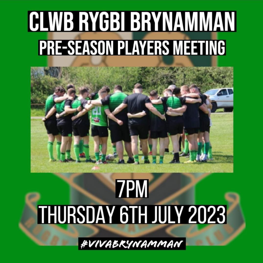 Clwb Rygbi Brynaman - Y Greens tweet media