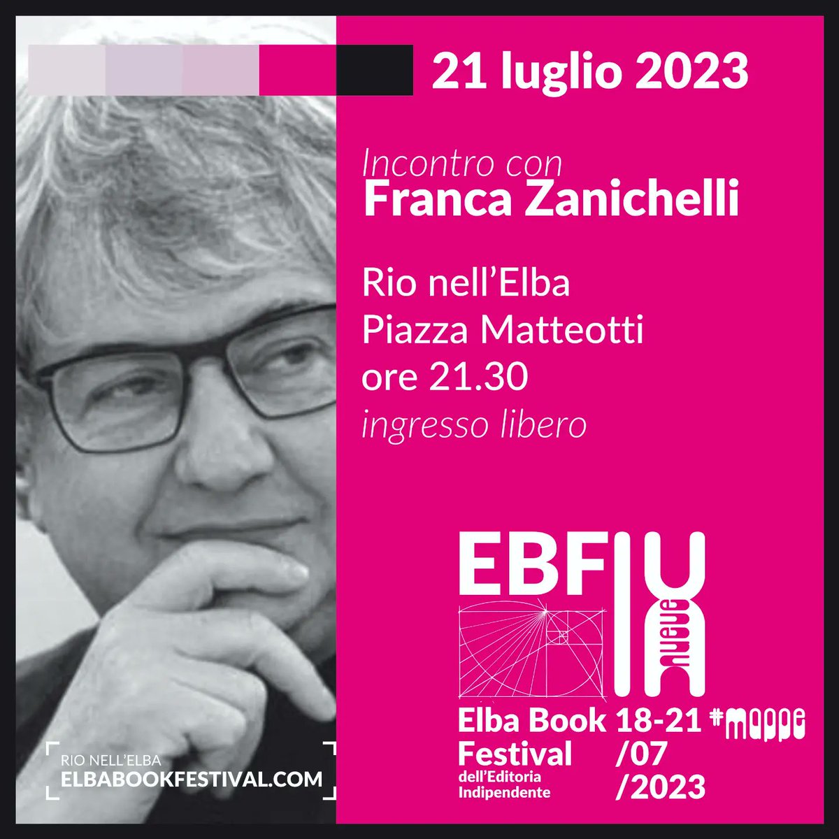 elbabookfest's tweet photo. Venerdì 21 luglio a Rio nell'Elba #premiodemetra #ebf9 https://t.co/VPLVEJCgvX