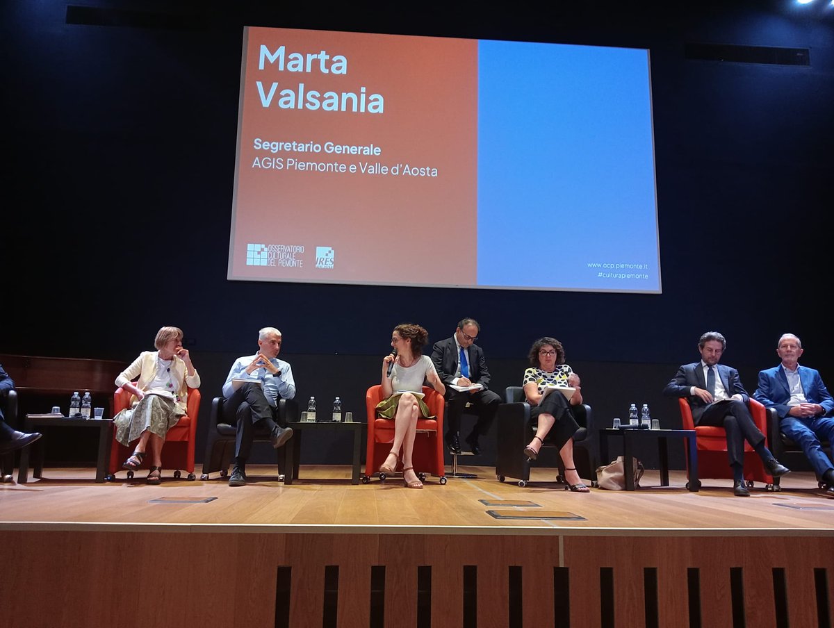 OCP - Osservatorio Culturale del Piemonte (@tweet_ocp) on Twitter photo "Dobbiamo farci portatori di scambio di buone pratiche, promuovere l’impegno economico nei confronti delle produzioni e mettere in campo risorse e interventi per rivalorizzare le vetrine delle sale cinematografiche." Le parole di Marta Valsania, Segretario Generale <a href="/AgisPiemonte/">Agis Piemonte</a> "Dobbiamo farci portatori di scambio di buone pratiche, promuovere l’impegno economico nei confronti delle produzioni e mettere in campo risorse e interventi per rivalorizzare le vetrine delle sale cinematografiche." Le parole di Marta Valsania, Segretario Generale <a href="/AgisPiemonte/">Agis Piemonte</a>