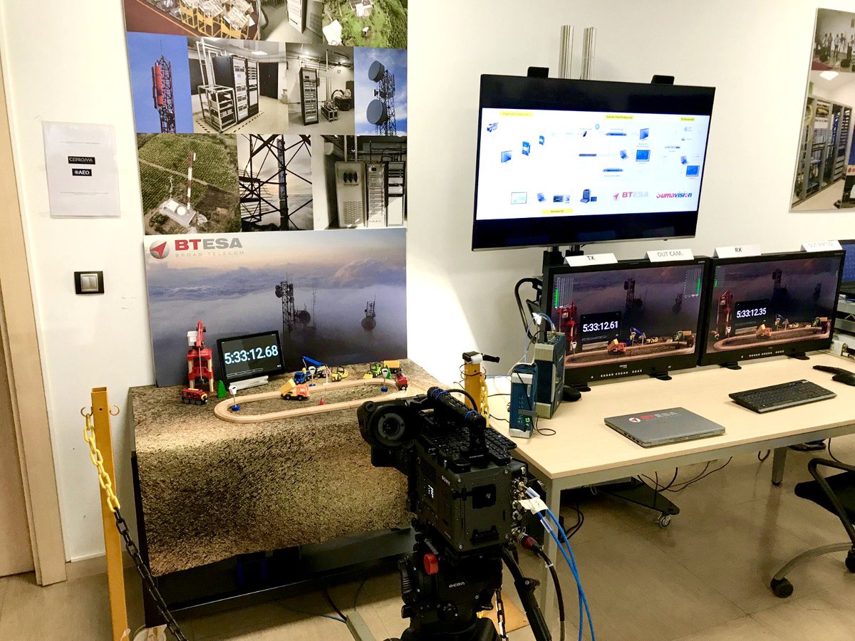 aeq_es's tweet image. AEQ 4K broadcast monitors at the recent #BTESA technical conference dedicated to 5G and the possibilities that this technology can offer.

📍Madrid, Spain