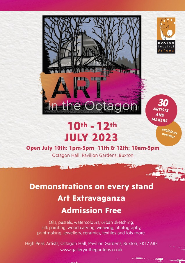 Our fabulous fair is soon! 😀10th-12th July!! Here's an image of the list of exhibitors from our group taking part.We have painters, photographers,Lino cutters, Jewellers,illustrators,a Woodturner, a Silkpainter,Ceramacists, Embroiderers,Felt Artists,pen&amp;lnk Artists, Glass...😃