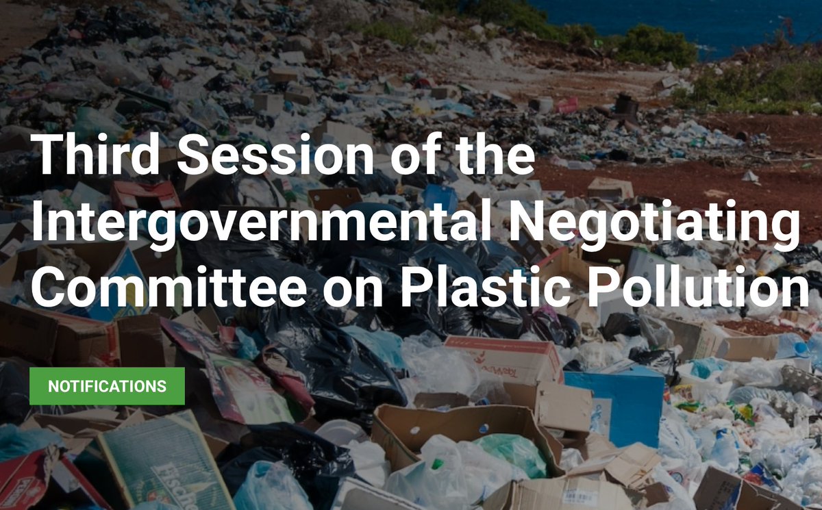 📣#INC3🇰🇪 UNEP webpage for the #PlasticsTreaty is out! (and with new features❤️)🧵