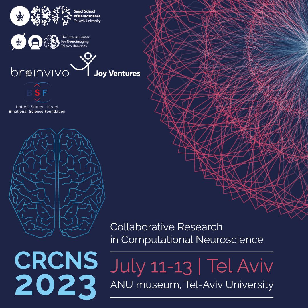 Thrilled to partner with <a href="/of_sagol/">Sagol School of Neuroscience</a> for the CRNS  international conference. 
Join us to connect with leading computational neuroscience researchers from around the world and explore new collaborative opportunities across a wide range of fields: 
crcns2023.com