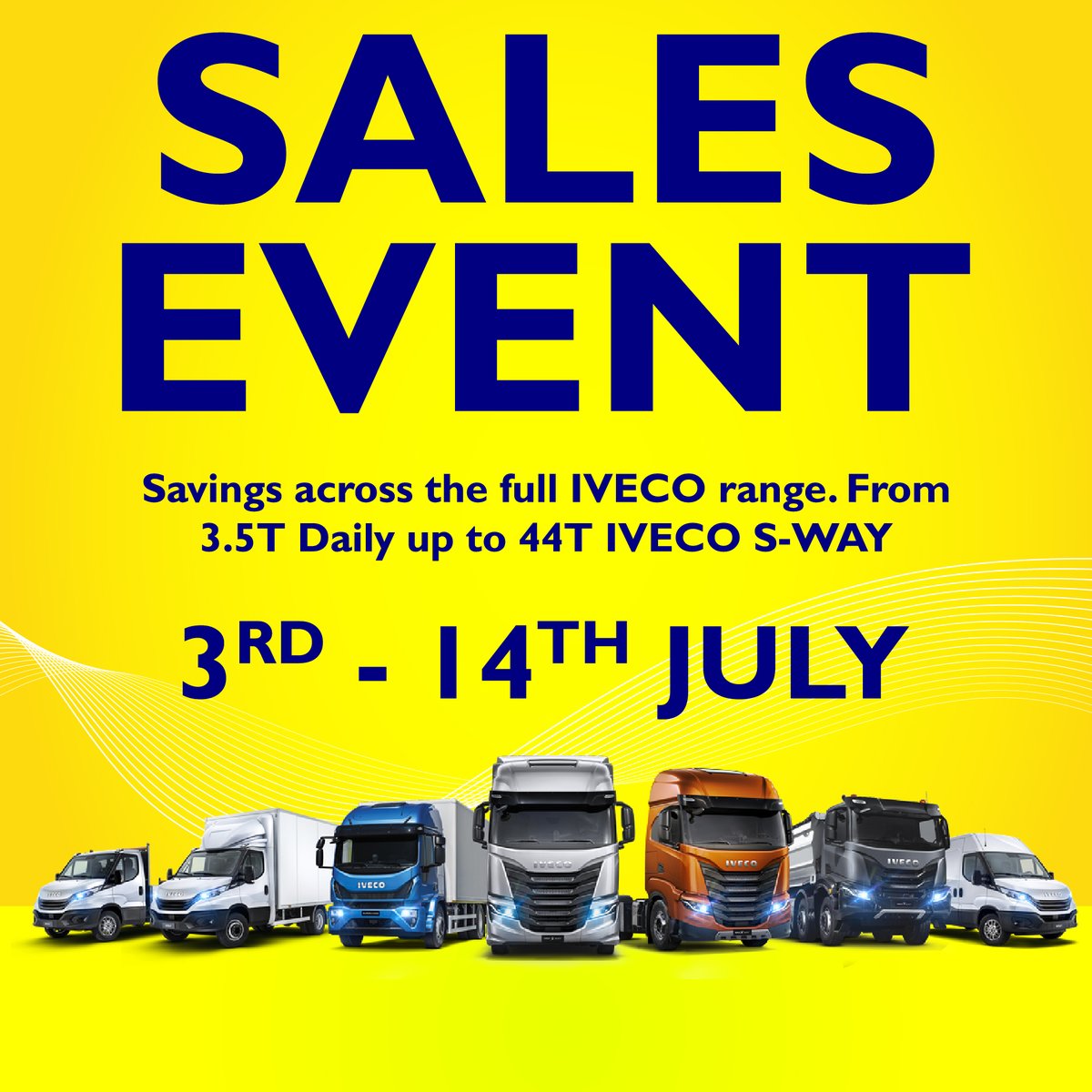 The Haynes Trucks IVECO sales event is now on⚠️

Visit our website to discover our VANTASTIC savings across the full IVECO range - haynesiveco.co.uk/stock/