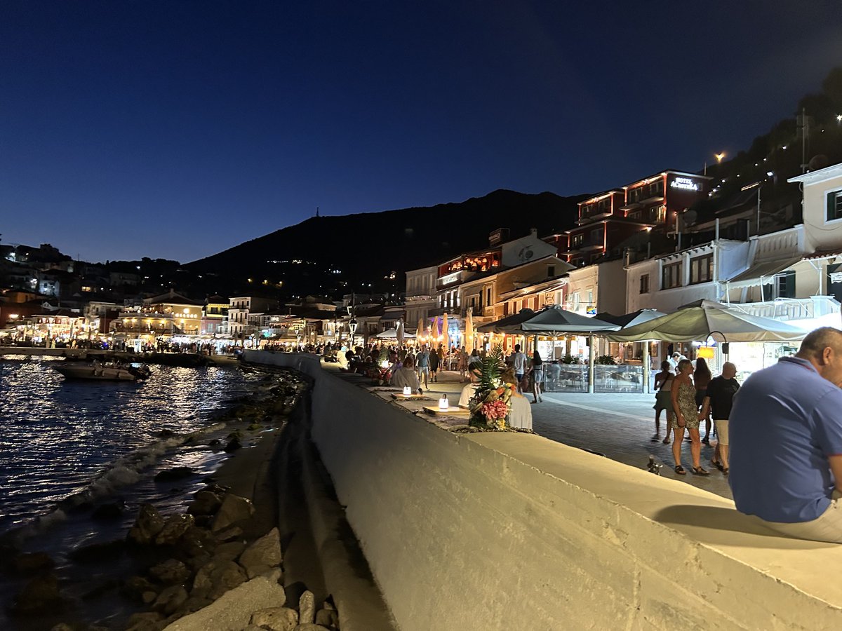 Parga at night