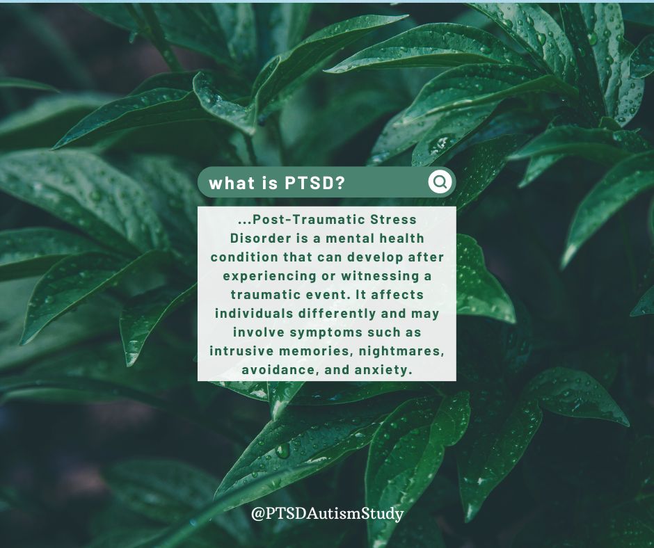 PTSDAutismStudy tweet media