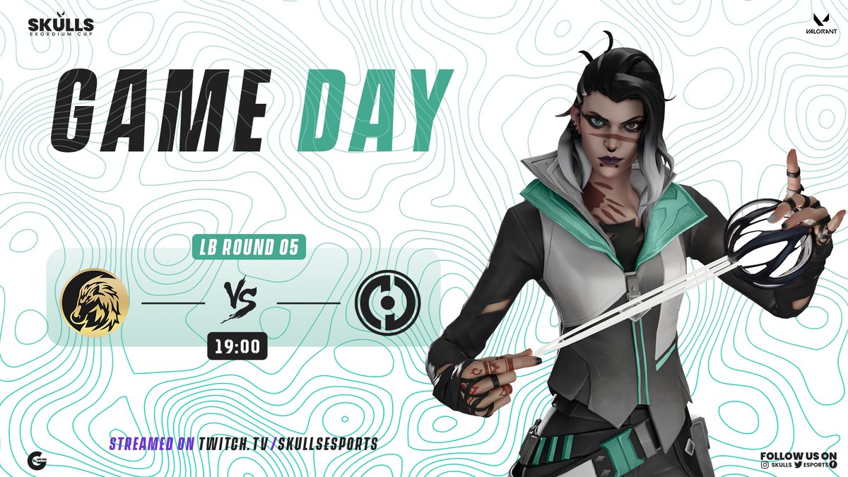 Day 15 of the Skulls Exordium cup today games are thriling be sure to watch them on our twitch 

🎮 @ALM_ESC Vs @SportsGng 
📺Twitch :  twitch.tv/skullsesports