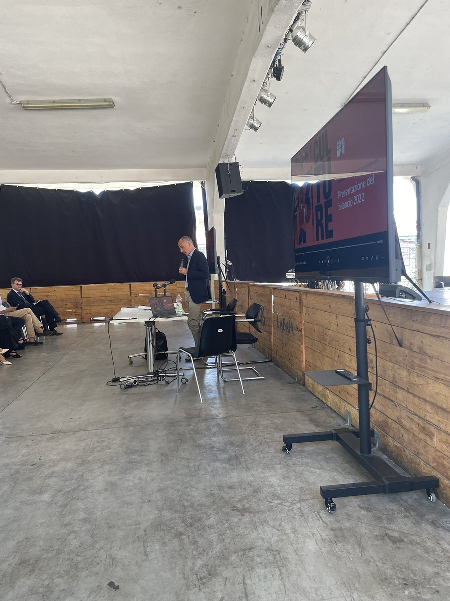 CoopCultureIT's tweet photo. Al via con i saluti del Presidente @adrianorizzi60 l’Assemblea delle Delegate e dei Delegati CoopCulture a @BolognaDumbo https://t.co/s3EUERLwZ7