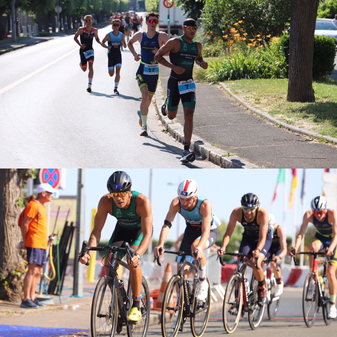 Notre compatriote #EloiAdjavon, spécialiste du triathlon, boursier olympique, en route pour les <a href="/JOParis2024/">Romain Pologne</a>, vient de décrocher une nouvelle médaille, le bronze🥉, au Grand Prix Duathlon de Noyon (France). Félicitations! #Tginfo #TgTwittos #cnotogo