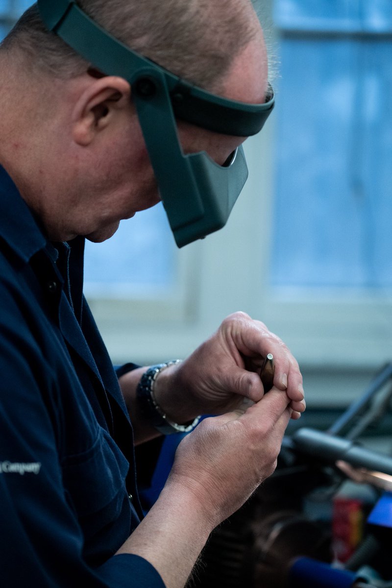 LondonAssay's tweet photo. Congratulations to Workshop Manager Pat Geary - celebrating 45 years working at @LondonAssay today! 

https://t.co/wLzXcwH8c9 https://t.co/kA3mq4FMpw